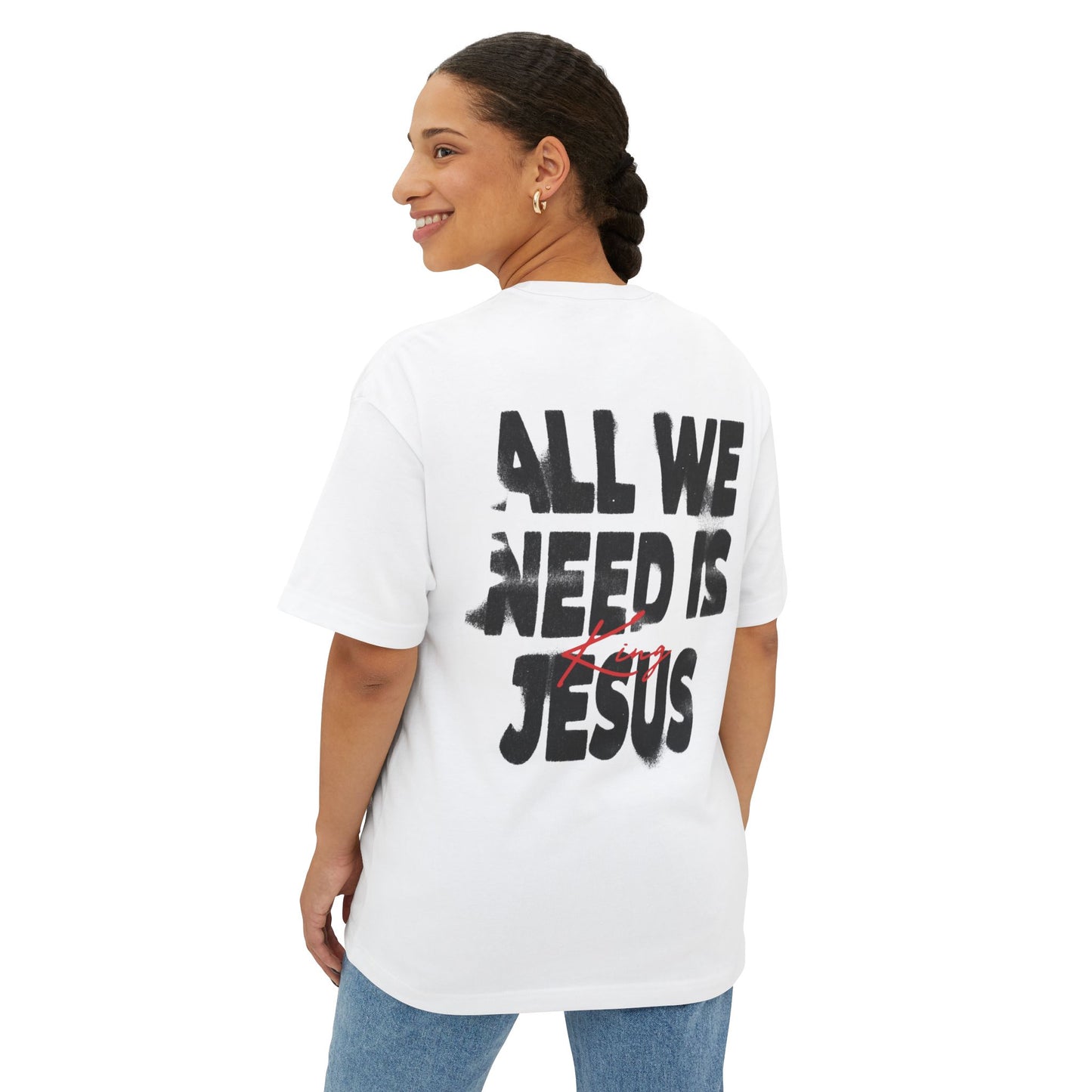 Christian Faith Oversized Tee