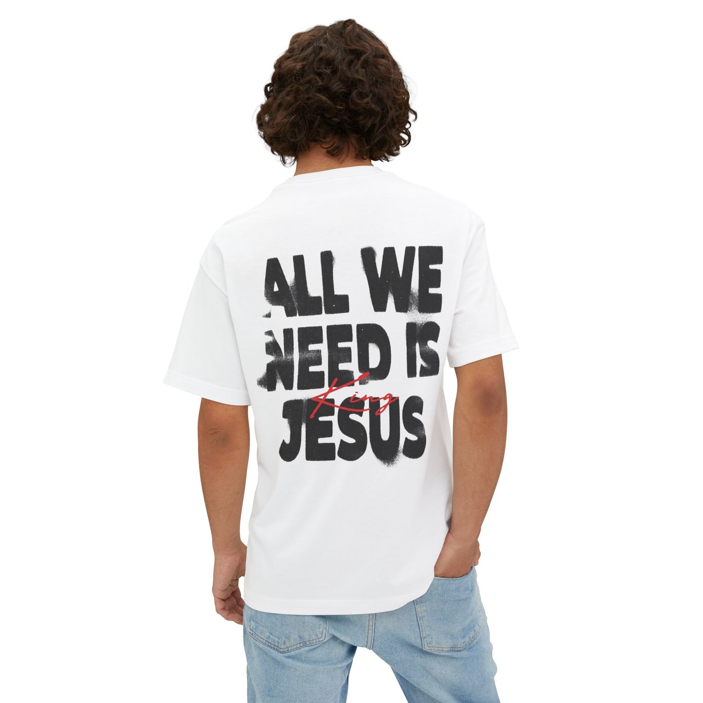 Christian Faith Oversized Tee