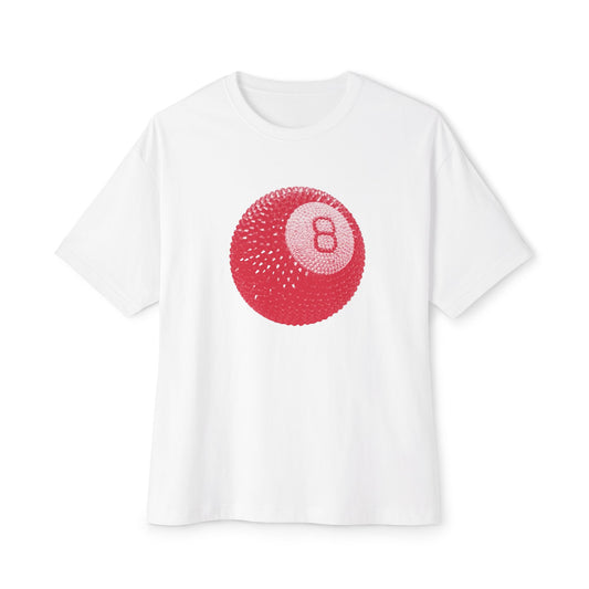 Eight Ball Graphic Oversized Tee